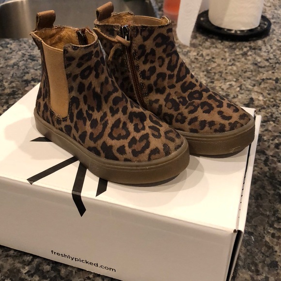 Freshly Picked Other - Freshly Picked Leopard Sneaker Boot size 7